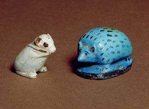 Hérisson et gerboise, de Beni Hasan et Héliopolis, 12e-13e Dynastie, c.1963-1648 av. J.-C.