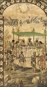 Ordonne la destruction des navires et rencontre les ambassadeurs de Montezuma en 1520 - La conquête du Mexique par Hernan Cortes