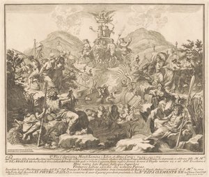 La Seconde Machine pour la Chinea de 1738: Le Triomphe de Bacchus et Cérès