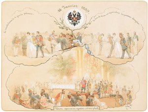 Un bal dans la salle héraldique du Palais d