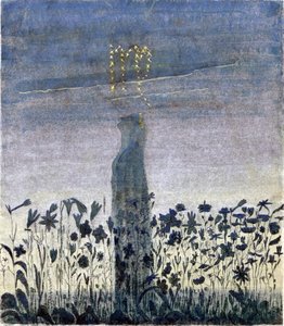 Le Signe de la Vierge (du cycle "Zodiaque") par Ciurlionis, Mikalojus Konstantinas (1875-1911)