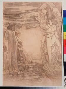 Illustration pour le poème Prophète de Alexandre Pouchkine