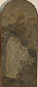 Triptyque de Minerve Le Jugement de Pâris, 1893 - Mikhail Aleksandrovich Vrubel