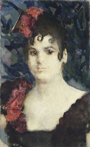 Portrait de Tatyana Lyubatovich en Carmen, années 1890