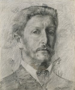 Autoportrait, 1904-1905 - Mikhail Aleksandrovich Vrubel