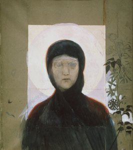 La Vierge, 1884-1885 - Mikhail Aleksandrovich Vrubel