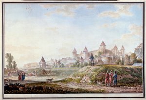 Vue de la forteresse de Tighina à Bendery en Moldavie - Mikhail Matveevich Ivanov