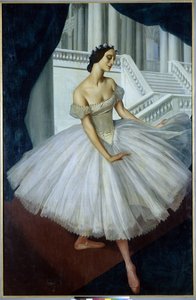 Portrait de la ballerine Anna Pavlova (1881-1931)