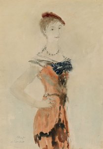 Dame au béret rouge, 1935