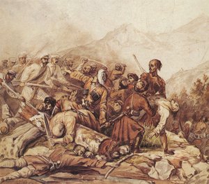 La bataille de la rivière Valerik le 11 juillet 1840, 1840