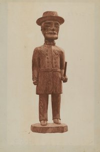Policier sculpté