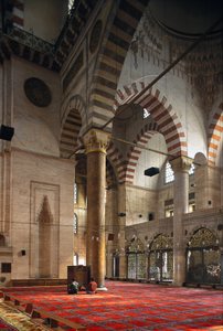 Intérieur de la mosquée Suleymaniye