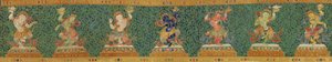 Détail de Thangka impérial brodé en soie - Ming Dynasty Chinese School