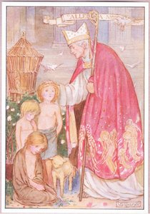 "Angles les appelez-vous" dit-il. "Non, plutôt des anges". Saint Augustin