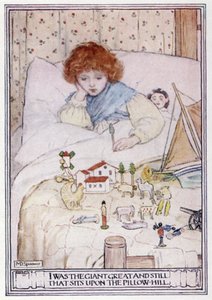 Le pays de Counterpane. R L Stevenson