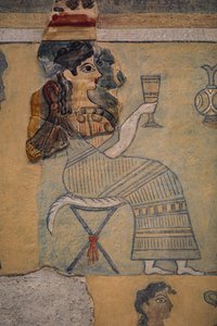 Fresque du tabouret de camp