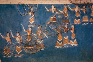 Bosquet sacré et danse fresque