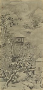 Paysage enneigé - Mochizuki Gyokusen