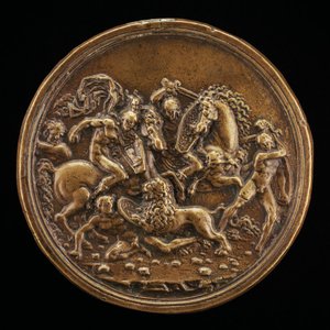 Une chasse au lion - Moderno