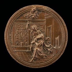 Auguste et la Sibylle Tiburtine, fin du XVe - début du XVIe siècle - Moderno
