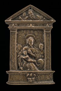 Madone et Enfant avec Saints, fin 15e - début 16e siècle