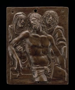 Le Christ mort soutenu par la Vierge et Saint Jean, 1513 ou avant - Moderno