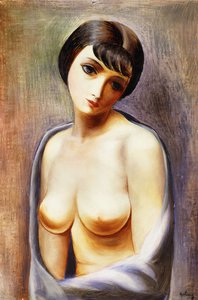 Bust of Girl; Buste de Jeune Fille