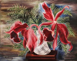 Orchidées ; Orchidees - Moise Kisling