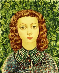 Portrait of a Young Woman ; Portrait de Jeune Femme - Moise Kisling