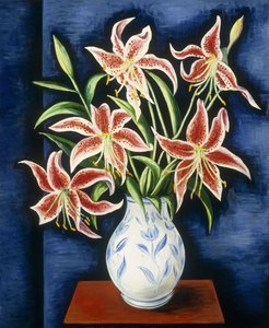 Vase de lys ; Vase de lis - Moise Kisling