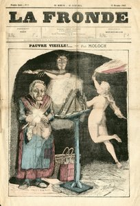 Couverture de « La Fronde (1869-1870) », numéro 7, Satirique en Couleurs