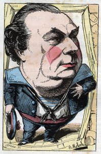 Portrait de François Dumaine (1831-1893), comédien français