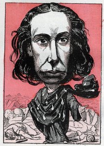 Portrait de Louise Michel (1830-1905), institutrice, militante ouvrière, anarchiste, surnommée la "Louve Rouge"