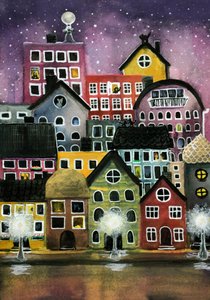 Une nuit fantaisiste en ville