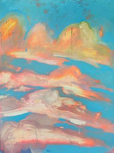 Coucher de soleil volé 1, 2022 - Monica Perez Vega