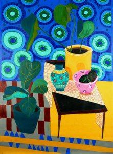 Nature morte végétale aux couleurs vives - Monica Prentice