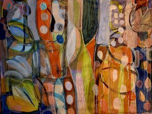 Formes organiques éclatantes - Monika Riethmueller