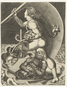 Allégorie du Temps et de la Fortune - Monogrammist AC