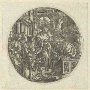 Esther devant Assuérus - Monogrammist DDC