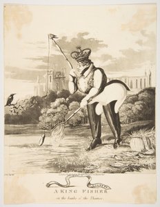 Un martin-pêcheur sur les rives de la Tamise