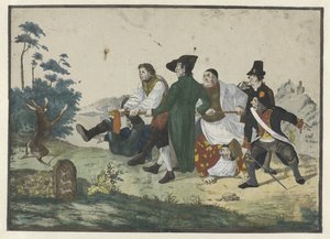 Les Sept Souabes et le lièvre