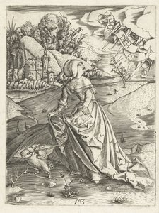 La femme avec le hibou