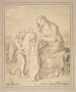 La Vierge Marie adorant l