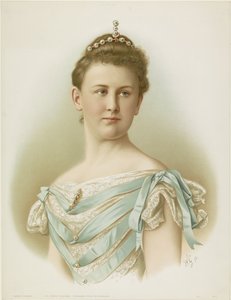 Portrait de Wilhelmina, reine des Pays-Bas - Monogrammist WG