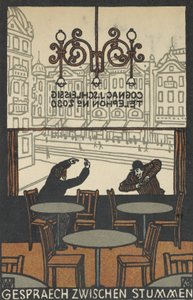 Conversation entre muets, 1907 - Moritz Jung