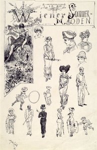 Types viennois 1880 (Modes d