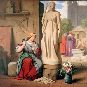 Sabina von Steinbach, 1844 - Moritz Ludwig von Schwind