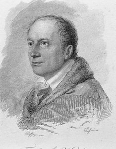 Portrait de Friedrich Kind, gravé par Passini (gravure) - Moritz Michael (after) Daffinger