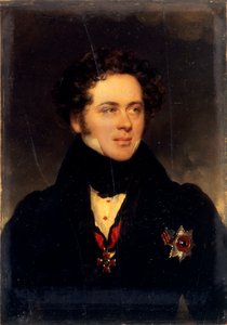 Portrait du comte Alexeï Alexeïevitch Perovsky, écrivain Antony Pogorelsky - Moritz Michael Daffinger