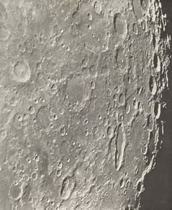 Photographie Lunaire Blancanus - Tycho - Schiller,1899 (photo) - Moritz & Puiseux Pierre Henri (1855 1928) Loewy